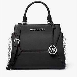 Like New Michael Kors Prism Medium Saffiano Leather Satchel
